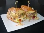 "Pulled Goose": Ein Männersandwich