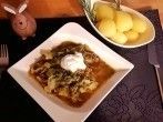 <strong>Schmorkohl</strong> mit Hackfleisch im Schnellkochtopf zubereitet