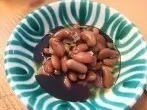 Bohnensalat aus getrockneten Bohnen