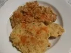 Lauch mit scharfer Erdnusssoße - vegetarisch