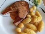 Lachssteaks mit Hummer-Dill-Soße