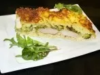 Filetspitzen-Makkaroniauflauf mit grünem Spargel