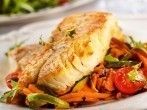 Goldgelbe Farbe f&uuml;r gebratenen <strong>Fisch</strong>