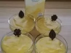 Vanillepudding mit Soja-Vanillemilch
