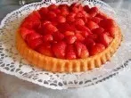 Erdbeertorte mit Guss
