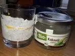 Etiketten mit Kokosöl entfernen