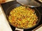 Zucchini-Gemüse-Pfanne mit Hackfleisch