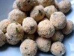 Vegane Hirse-Kartoffel-Bällchen
