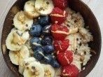 Porridge mit geriebenen Apfel und Zimt: Das leckerste Frühstück! - vegan