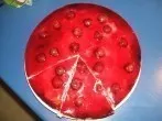 Milchreis-Kirsch-Torte mit Spekulatiusboden