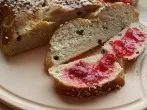 Softer Hefezopf mit Schmand