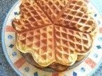 Zuckerfreie Waffeln mit Banane und Quark