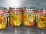 Eingelegte Südfrüchte nach Salzzitronenart