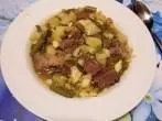 Bohneneintopf mit Äpfeln