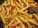Schupfnudel-Gemüsepfanne mit Schinken