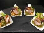 Vorspeise: Thai-Filet mit Erdnussdip
