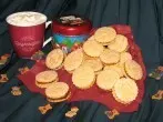 Gefüllte Orangentaler & Amaretto-Kaffee