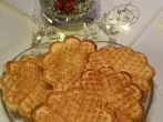 Knusprige Eierlikör-Waffeln