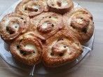 Puddingschnecken in Kuchenform