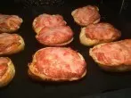 Partybrötchen - Aufbackbrötchen mit Leberkäsbrät