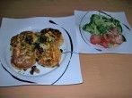 Kartoffelpl&auml;tzchen mit Pilzf&uuml;llung
