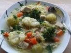 <strong>Nudel</strong>-Gem&uuml;sesuppe mit Putenbrust
