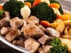 Gyros mit <strong>Brokkoli</strong> und M&ouml;hren aus dem Crockpot