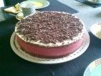 <strong>Himbeertorte</strong> mit Schokobiskuitboden