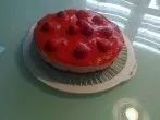 Erdbeertorte mit Erdbeerspiegel