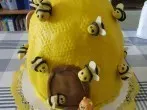 Bienentorte zum Kindergeburtstag