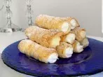 Schaumrollen mit italienischem Eischnee