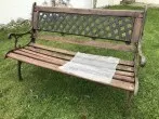 Luftpolsterfolie als Sitzunterlage für draußen