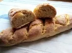 Baguette mit Hartweizengrieß