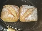 Frühstücksbrötchen in der Heißluftfritteuse backen