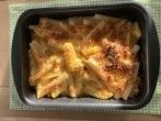 &Uuml;berbackener Spargel mit Kartoffeln