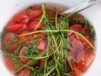 Eingelegte Tomaten mit Dill & Knoblauch
