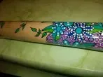 Didgeridoo mit Acrylfarben bemalen
