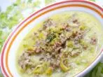 Hack-Lauch-Käsesuppe