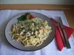 Lachs-Scampi-Ragout