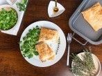 Gebackener Feta in Filoteig mit Honig & Sesam