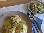 Kabeljau in Currysoße