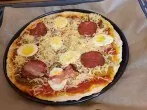 Pizza mit Ei - nicht nur für Ostern