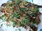 Gebackene japanische Teriyaki-Auberginen