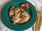 Wildreis-Gemüsepfanne mit Hähnchen