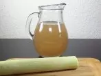 Porree ohne scharfen Geschmack