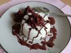 Panna Cotta mit Schokosoße
