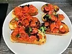 Klassisches italienisches Bruschetta