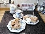 Apfelstreuselkuchen mit Rosinen