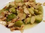 Rosenkohl mit gerösteten Mandeln
