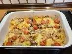 Resteessen: Bratwurst-Gratin
